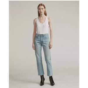 Rag & Bone Light Wash High Rise Straight Leg Jeans in Nelly size 27